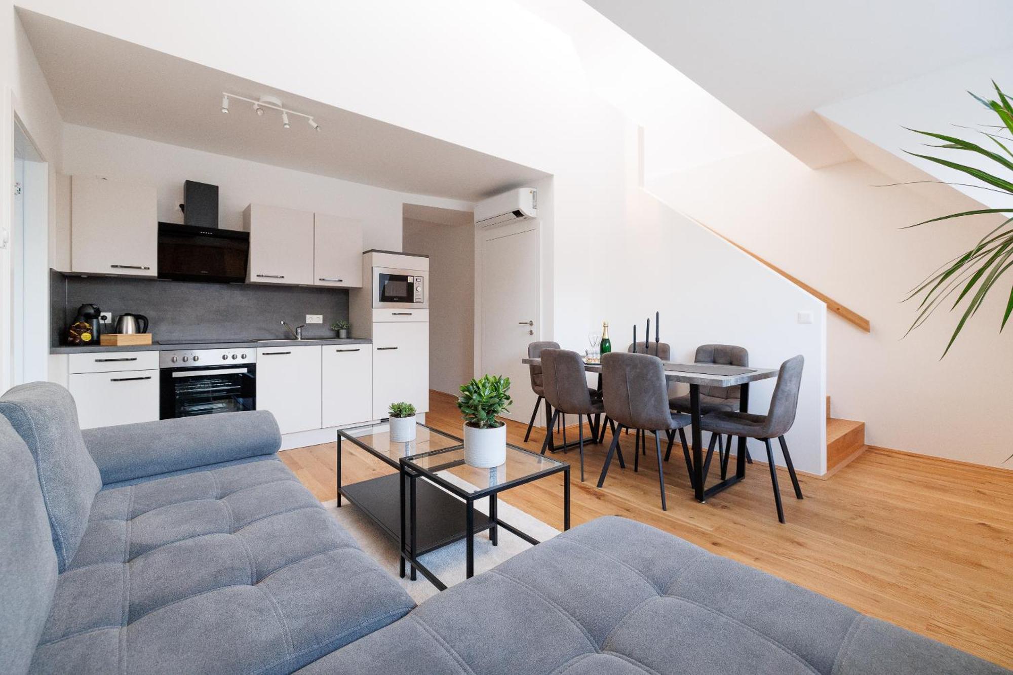 Symphony Apartments 41 - Modern Loft With Terrace And Grill In Central Location Vienne Extérieur photo