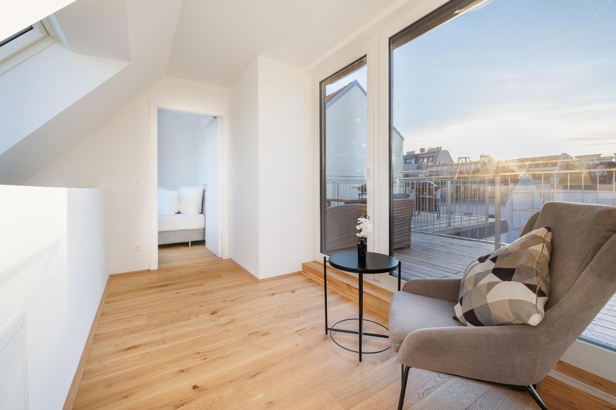Symphony Apartments 41 - Modern Loft With Terrace And Grill In Central Location Vienne Extérieur photo