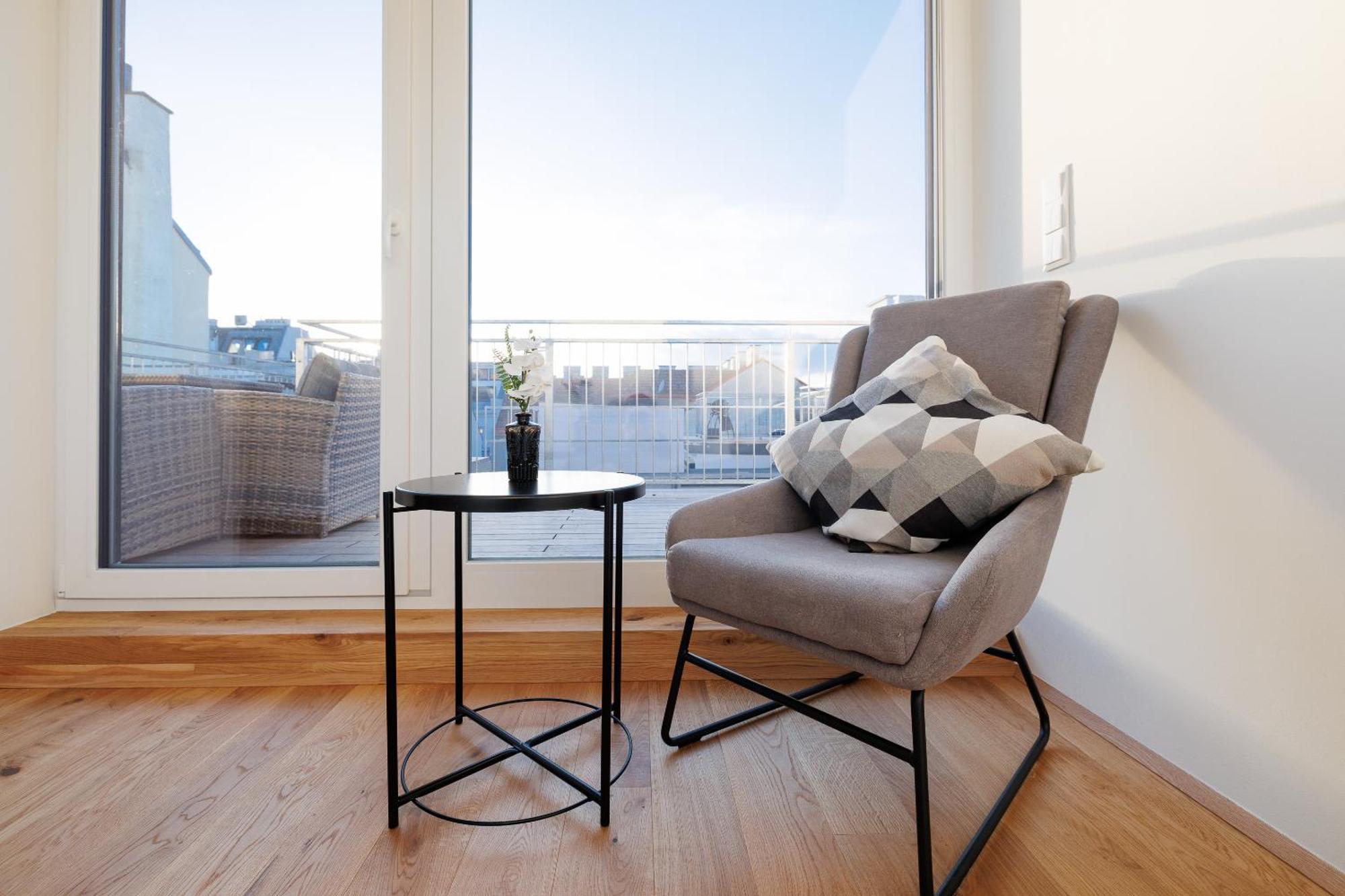 Symphony Apartments 41 - Modern Loft With Terrace And Grill In Central Location Vienne Extérieur photo
