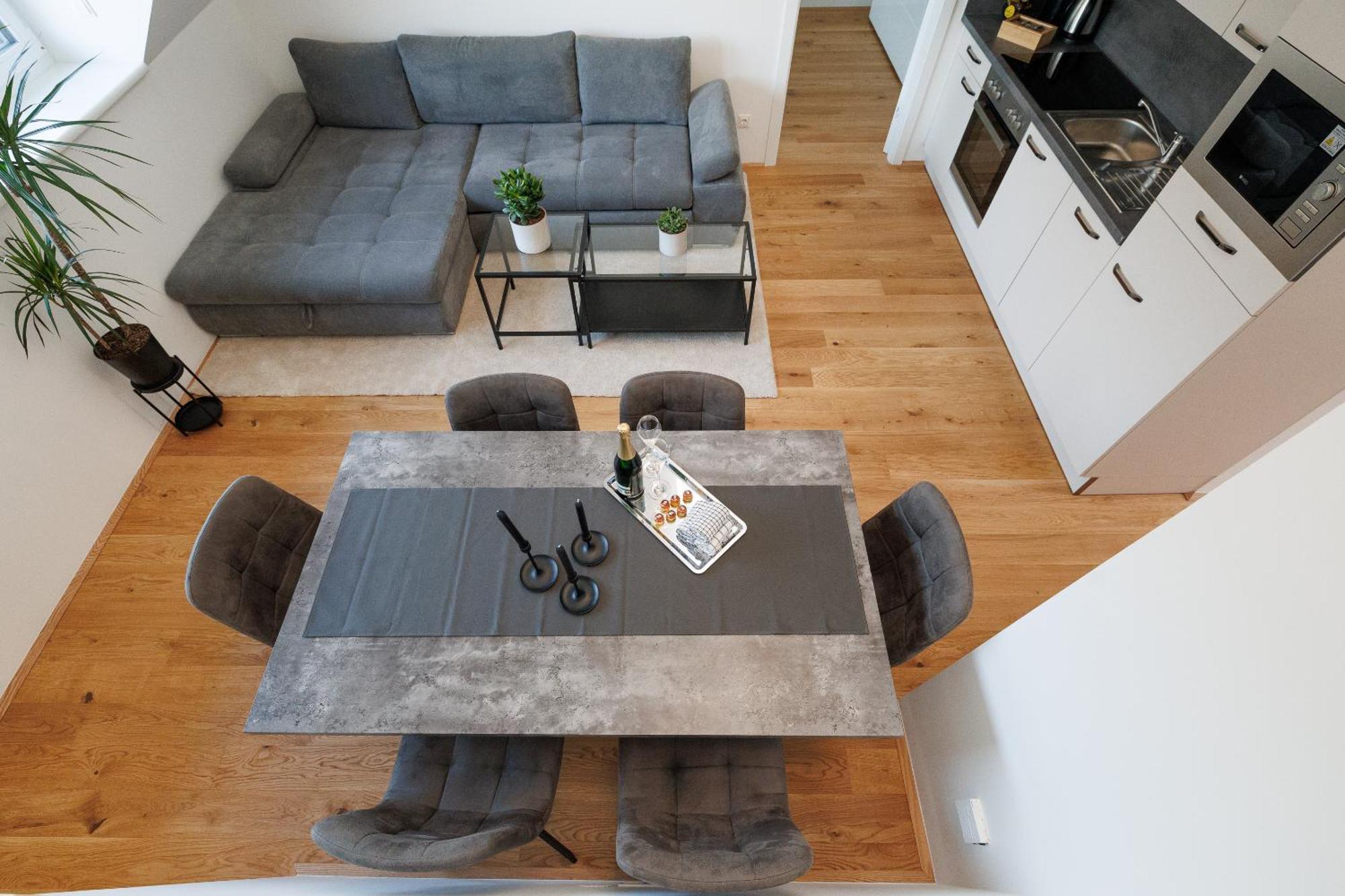Symphony Apartments 41 - Modern Loft With Terrace And Grill In Central Location Vienne Extérieur photo