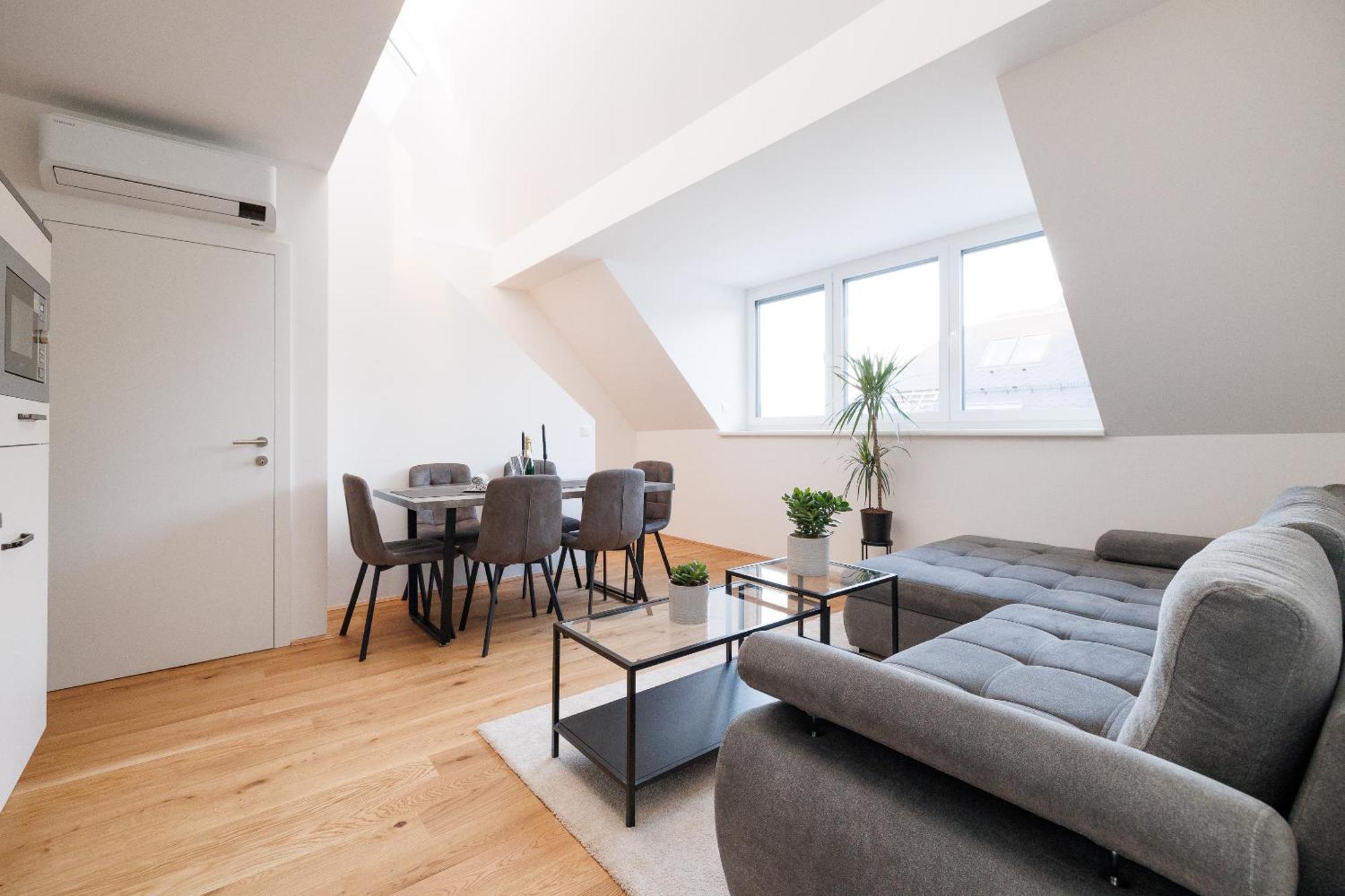 Symphony Apartments 41 - Modern Loft With Terrace And Grill In Central Location Vienne Extérieur photo